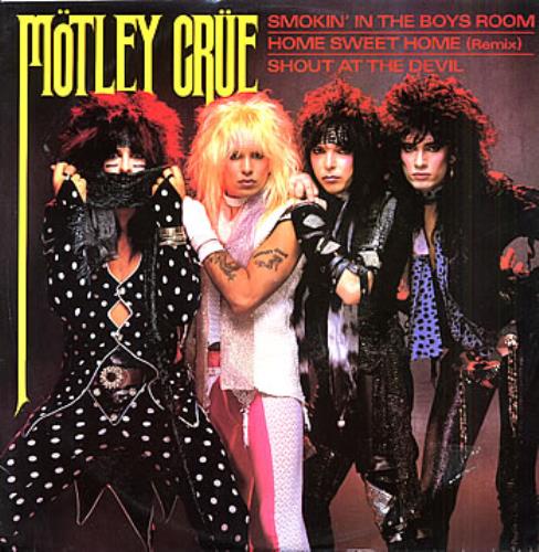 Motley Crue Smokin' In The Boys Room UK 12